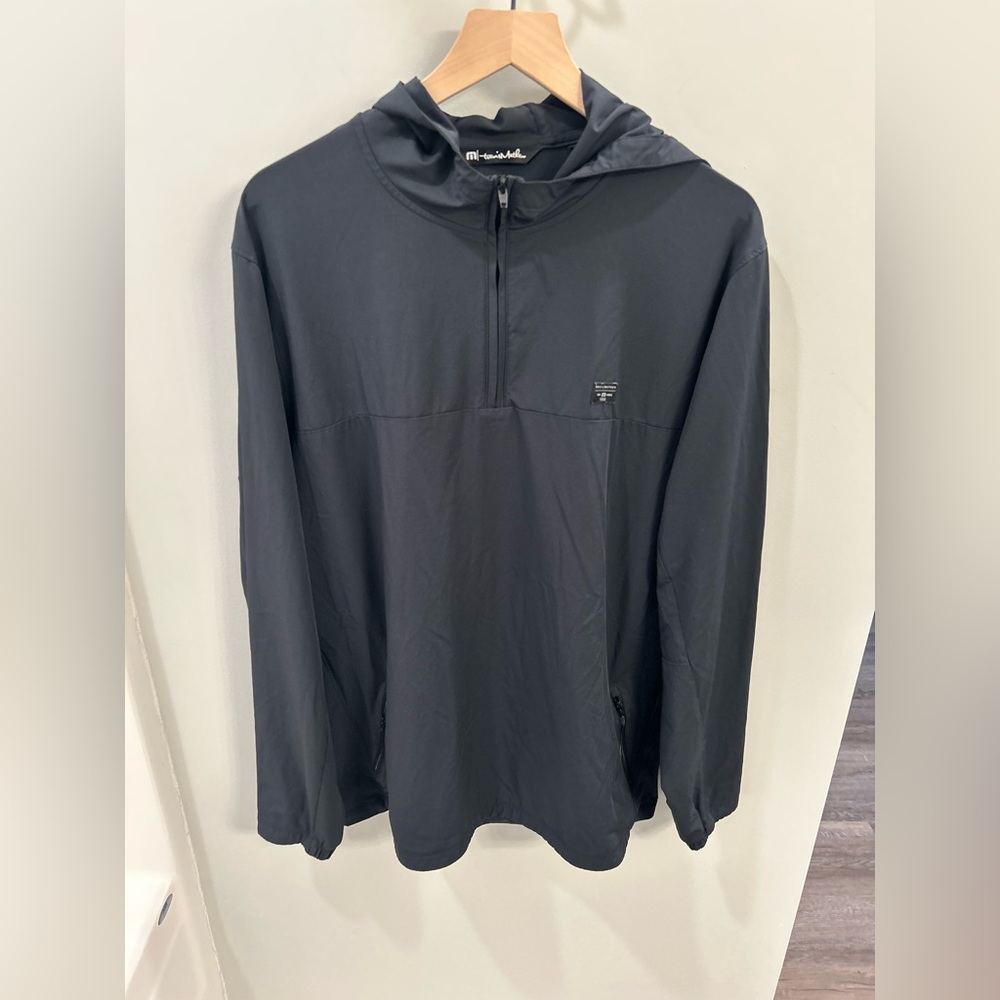 Travis Mathew Black Windbreaker Jacket